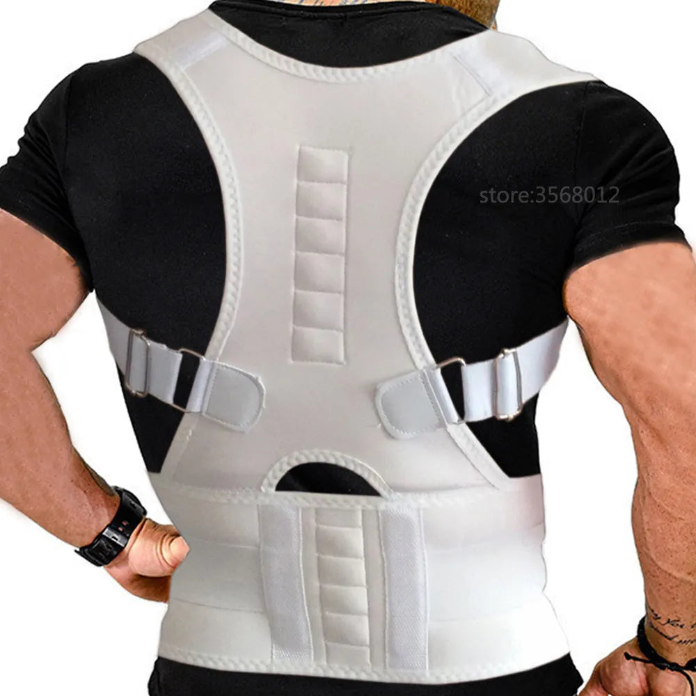 Alignco Pro Posture Corrector — Adjustable Magnetic Back Brace